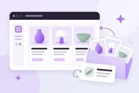Prodotti, foto e materiali per preparare il catalogo